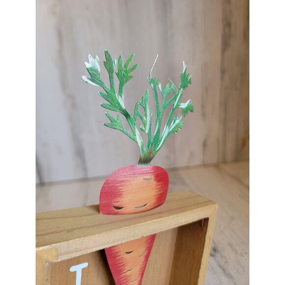 Easter unique bunny shoe i don't carrot all sign spring home decor set - Picture 10 of 12